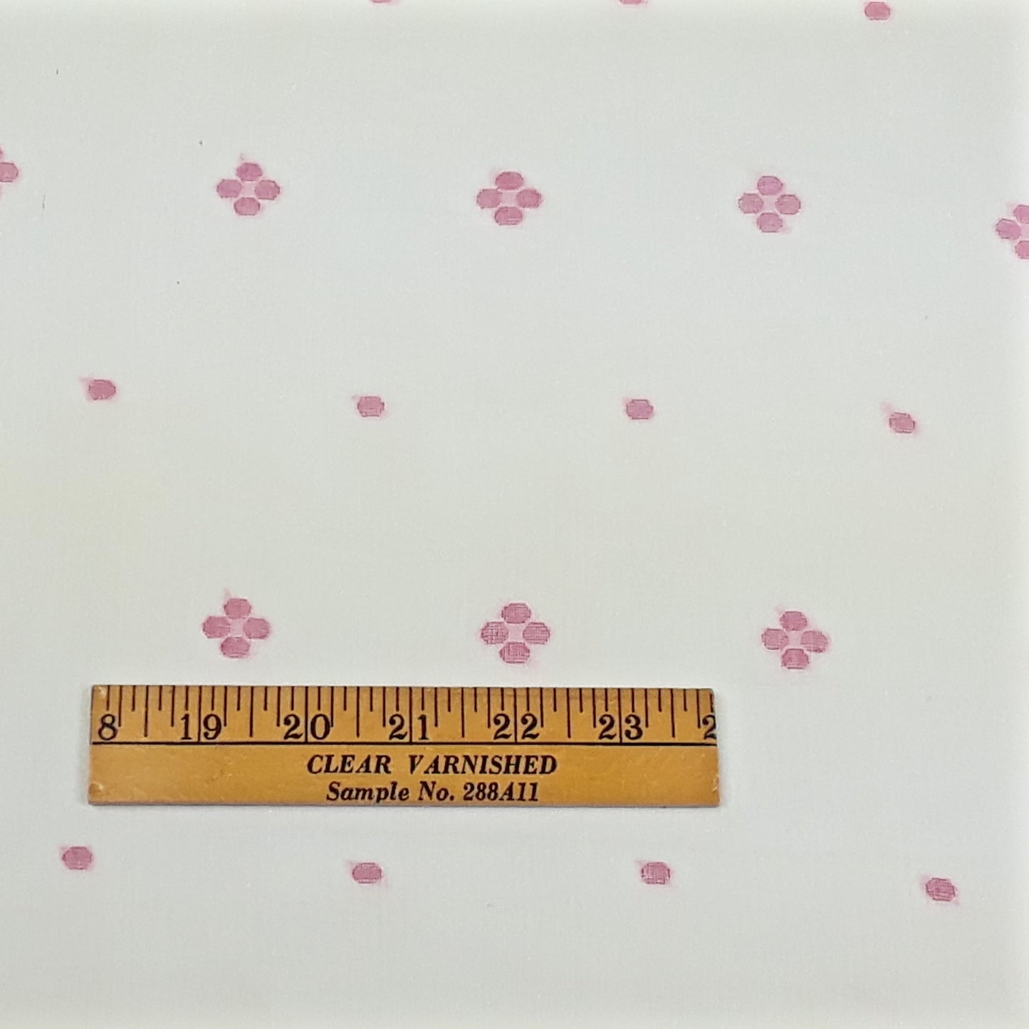 Pink Flower Jamdani Handwoven Cotton Fabric
