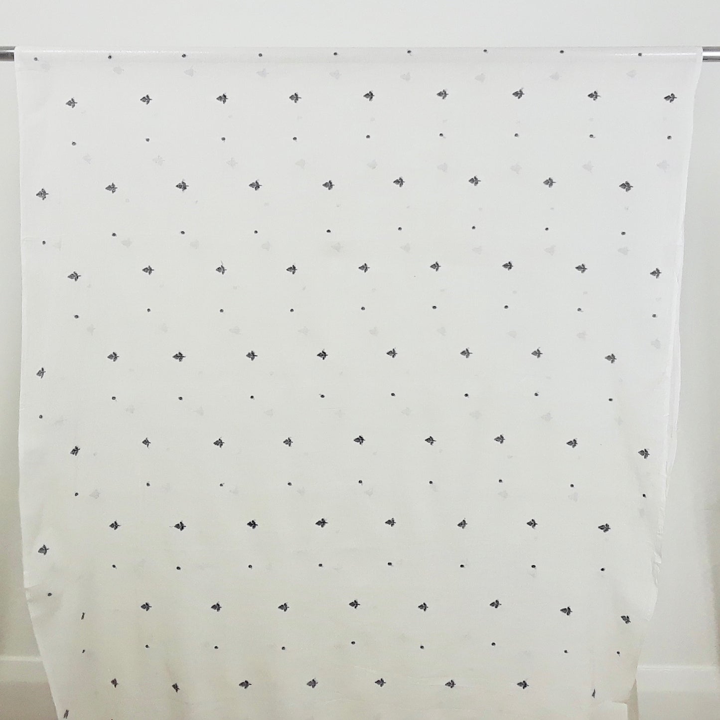 Sprigged Jamdani Handloom Cotton Fabric