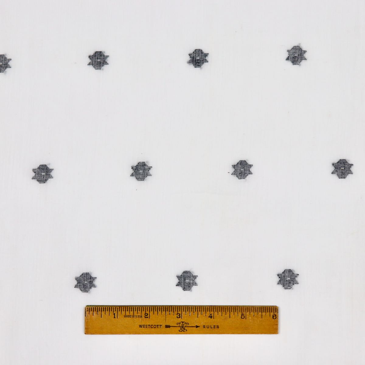 Black Flower Jamdani Handwoven Cotton Fabric