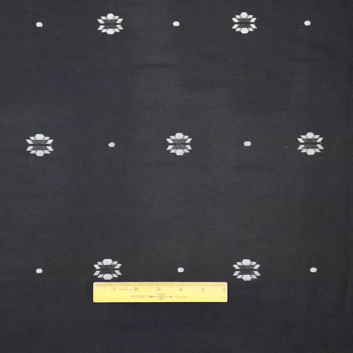 Swatch — Black Lotus Handloom Jamdani Cotton