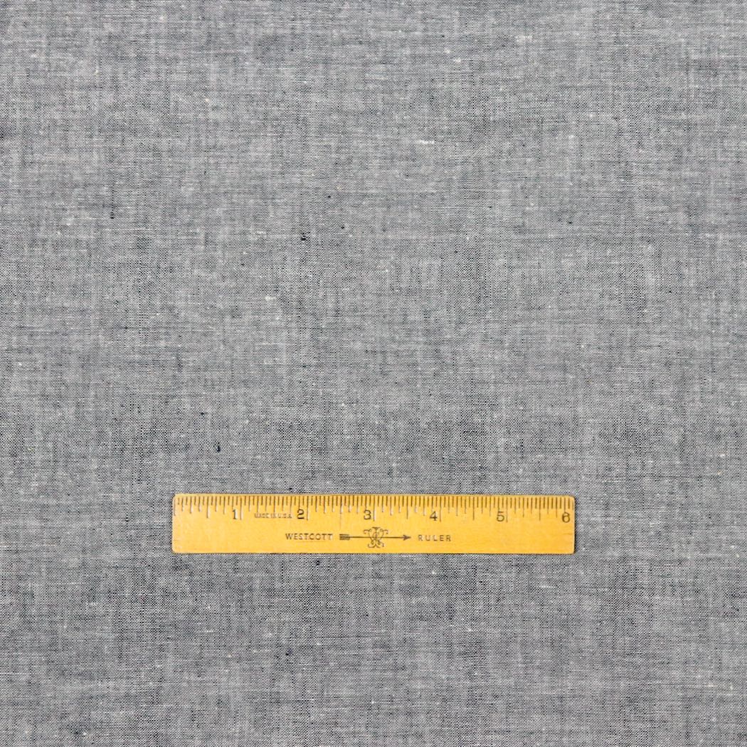 black and white shot cotton fabric