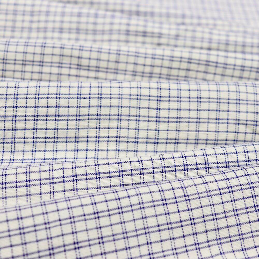 handloom checks khadi cotton sewing fabric