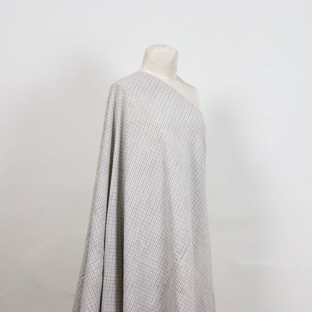 handloom checks khadi cotton sewing fabric
