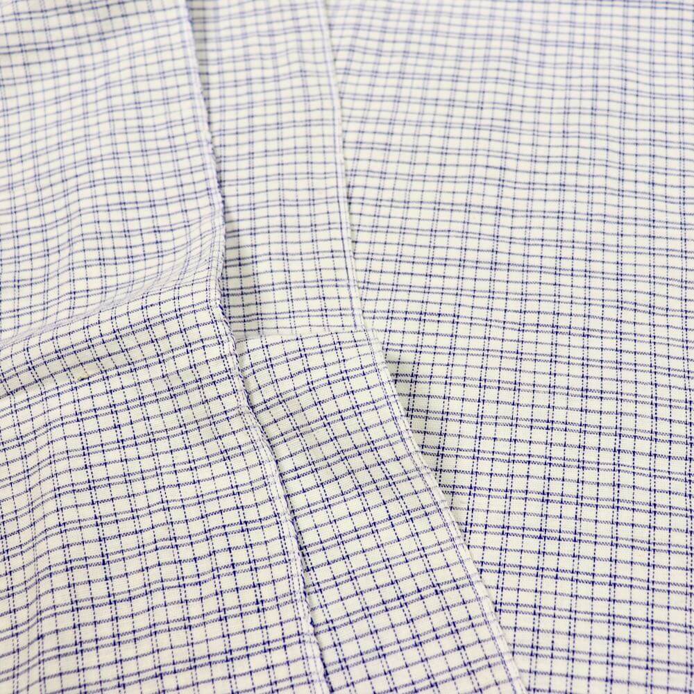 handloom checks khadi cotton sewing fabric