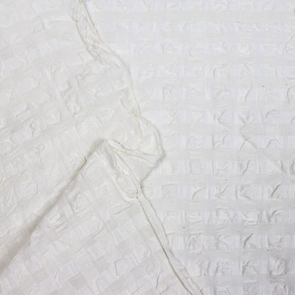 all cotton seersucker fabric hand woven texture