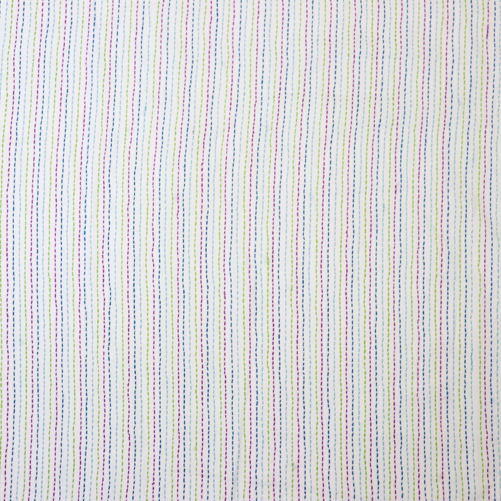 kantha cotton yardage embroidered by hand