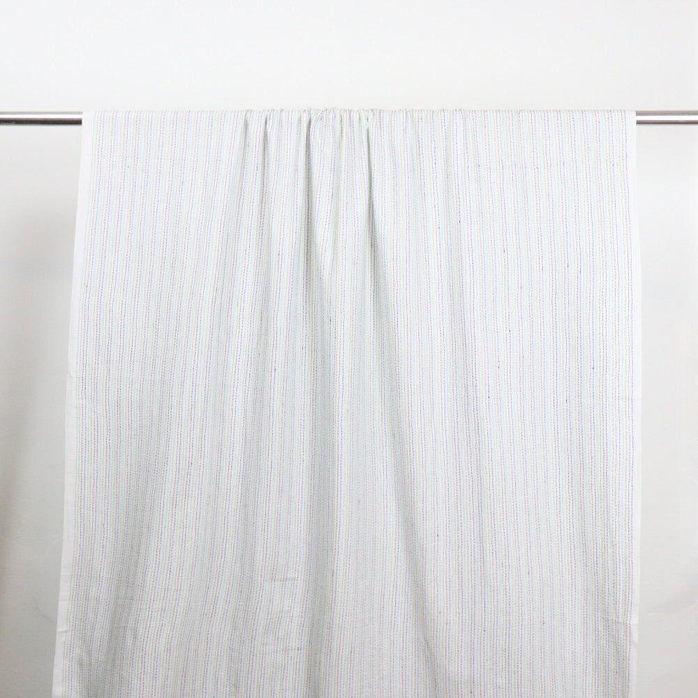 kantha cotton yardage embroidered by hand