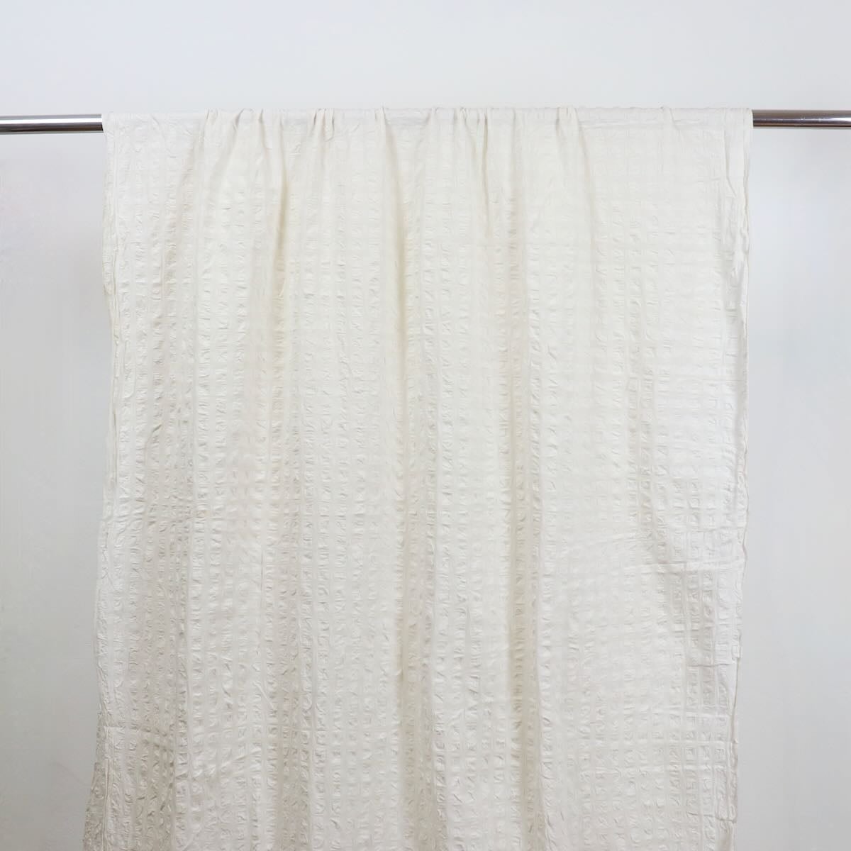 all cotton seersucker fabric hand woven texture