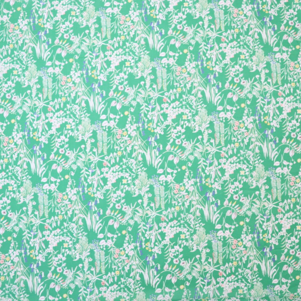 floral print cotton lawn from Hokkoh Japan