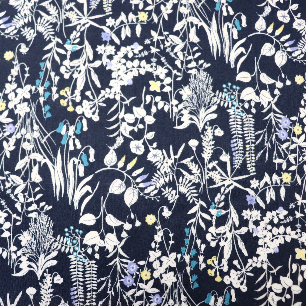 Hokkoh Japanese cotton lawn floral print