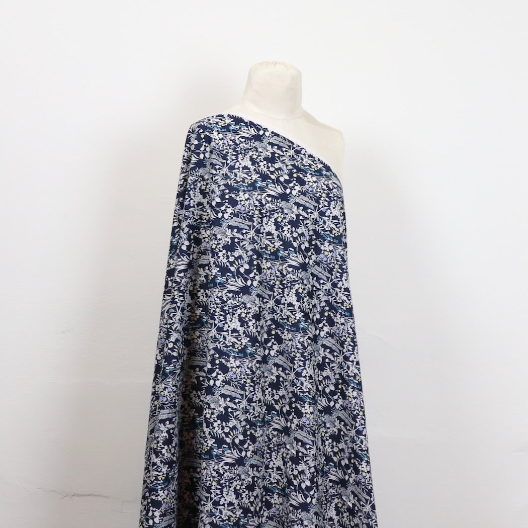 Hokkoh Japanese cotton lawn floral print