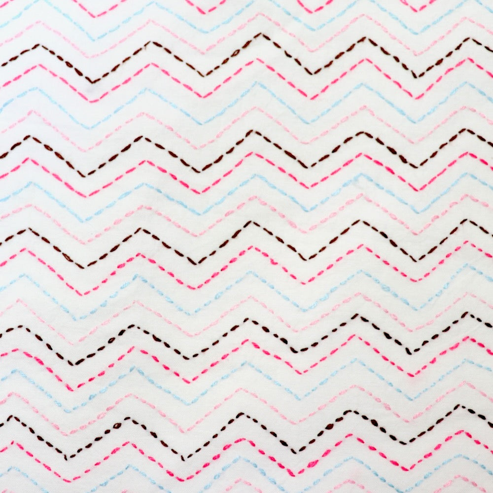 hand stitched kantha cotton fabric