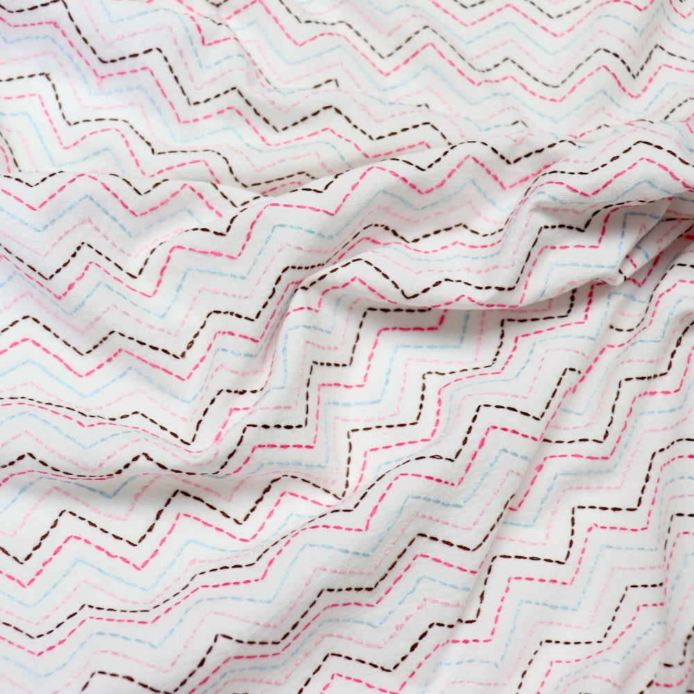 hand stitched kantha cotton fabric