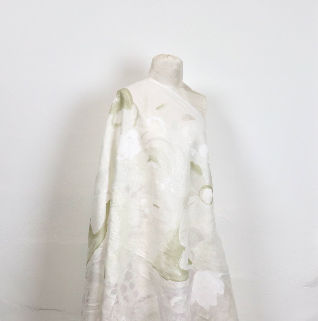 Nani Iro As It Is linen fabric white Kokka EGX-11151-1C