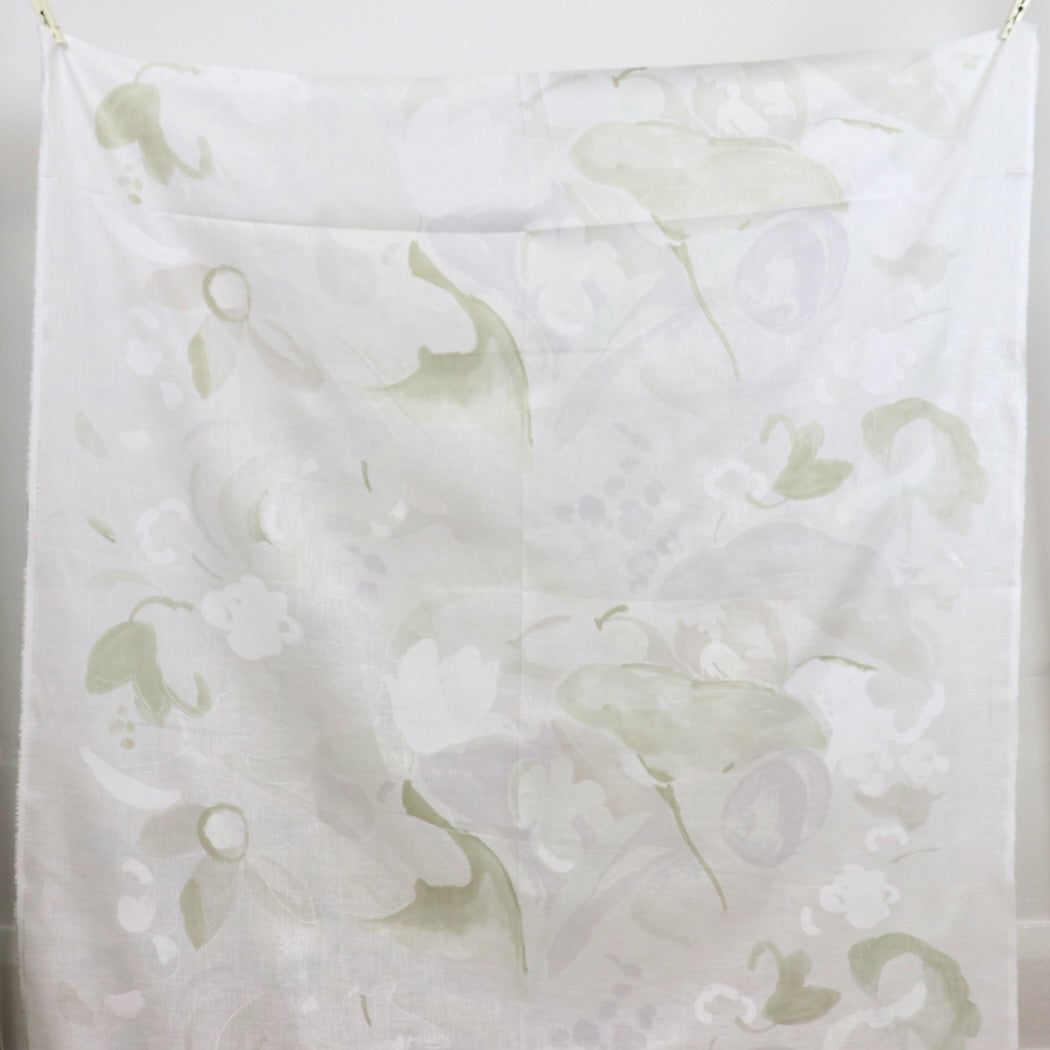 Nani Iro As It Is linen fabric white Kokka EGX-11151-1C
