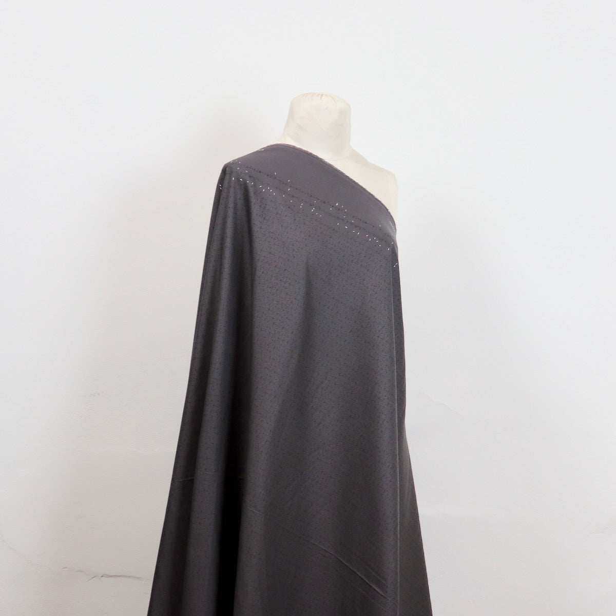Nani Iro Hakko Cotton Silk Lawn — Taupe C