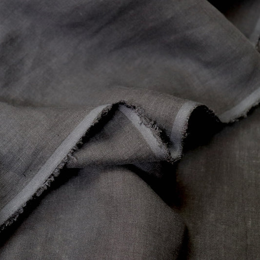 Naomi Ito Linen by Nani Iro Kokka clear black EGX-250-1-H