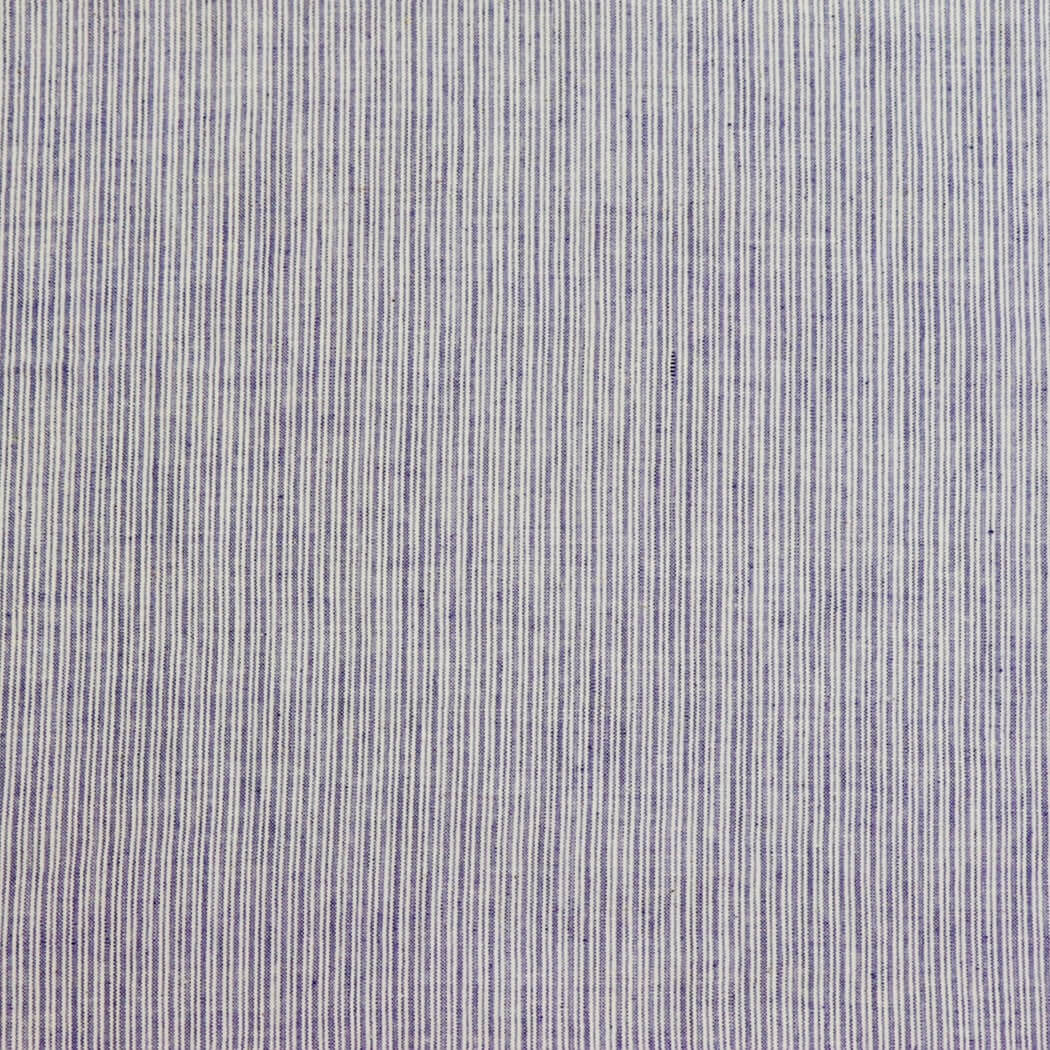 purple striped khadi cotton handwoven fabric