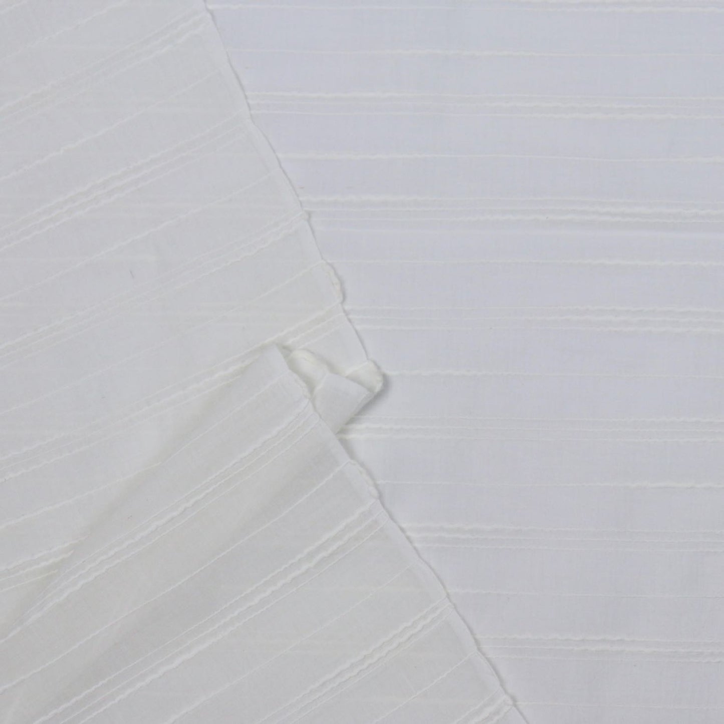 Sinuous Stripe Handloom Cotton — 0.8 Yard Remnant