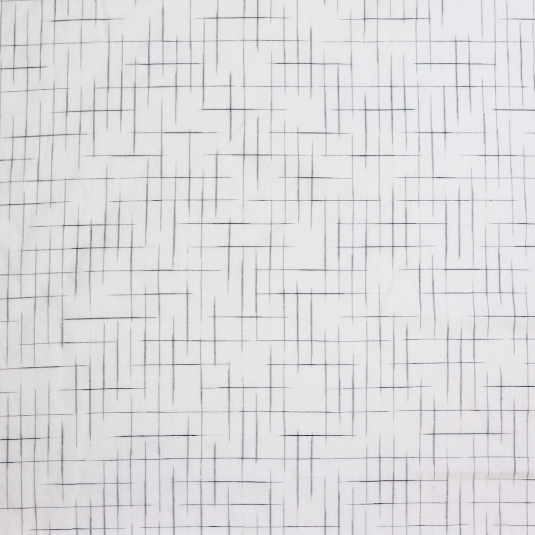 white check handwoven cotton shirt fabric