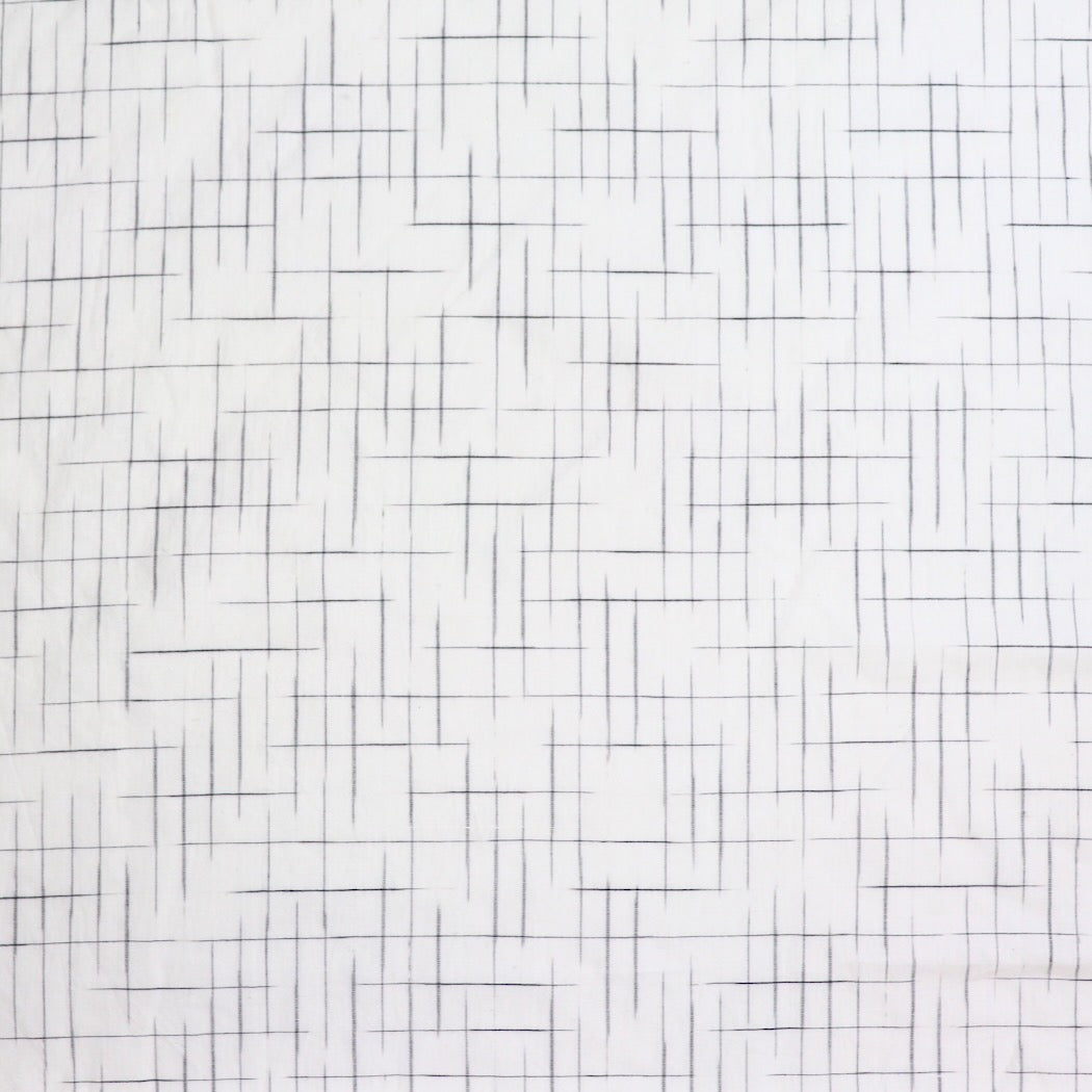 white check handwoven cotton shirt fabric