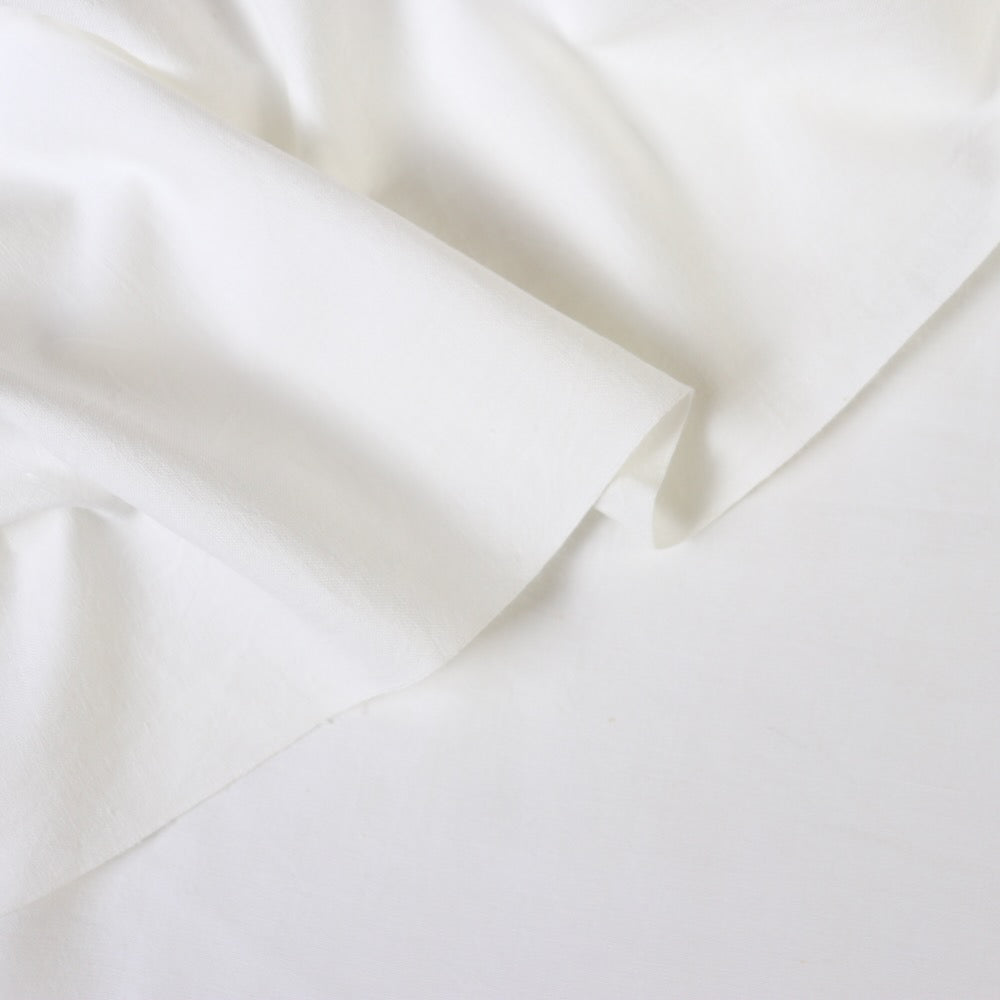 white khadi cotton fabric