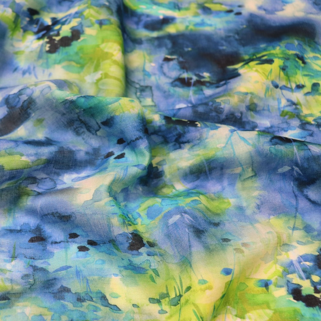 Yui Calm linen cotton poplin Kokka Japan