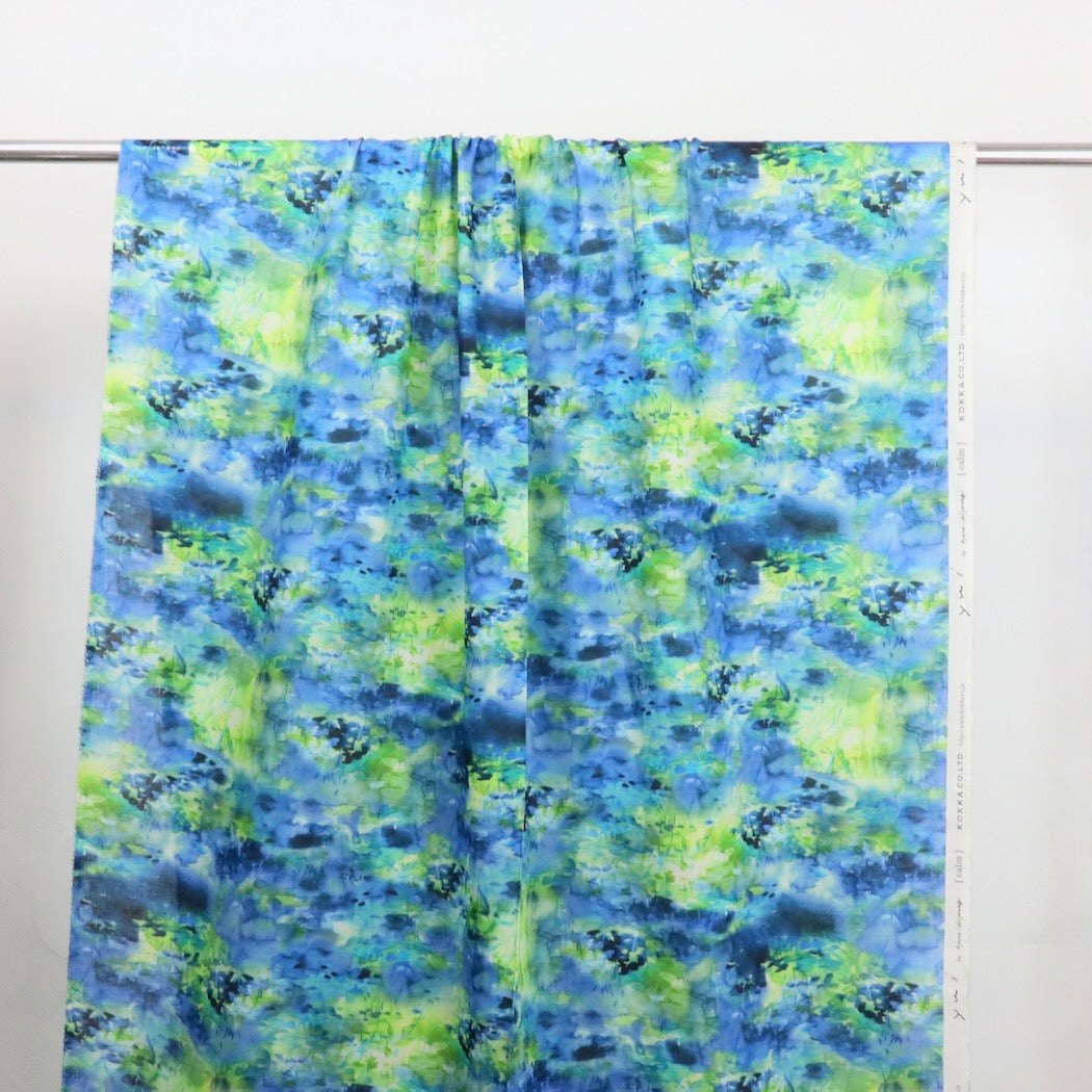 Yui Calm linen cotton poplin Kokka Japan