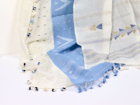natural indigo slow fashion scarves for ethical gifts