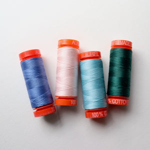 Aurifil Mako 50 wt cotton sewing thread