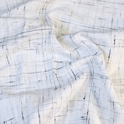 Pearl Grey Slub Handloom Cotton