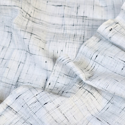 Pearl Grey Slub Handloom Cotton