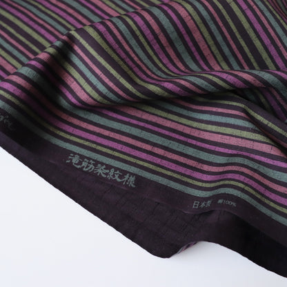 Murasaki Stripe Cotton Dobby