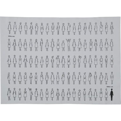 100 ladies cotton fabric for embroidery and crafts blue grey