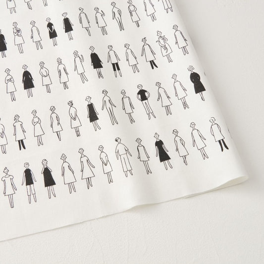 100 ladies fabric to embroider or paint