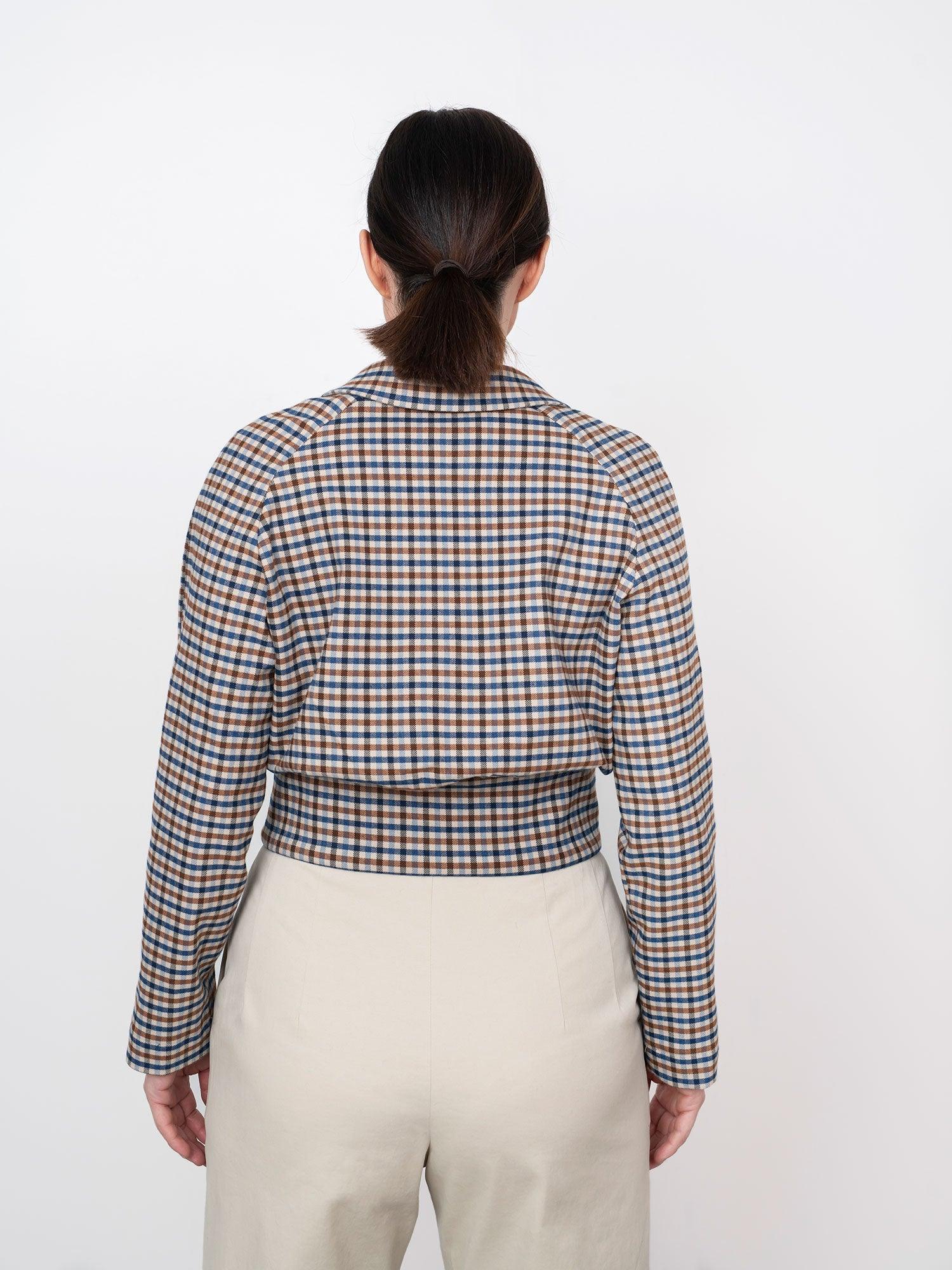 Assembly Line Jacket Pattern The Assembly Line Cropped Jacket Sewing Pattern – Loom and Stars
