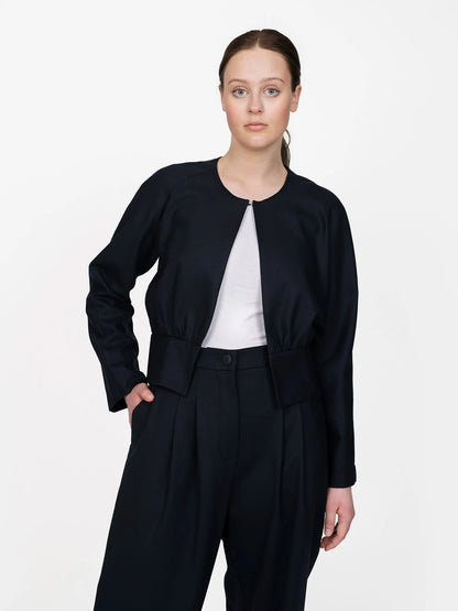 Assembly Line Jacket Pattern The Assembly Line Cropped Jacket Sewing Pattern – Loom and Stars