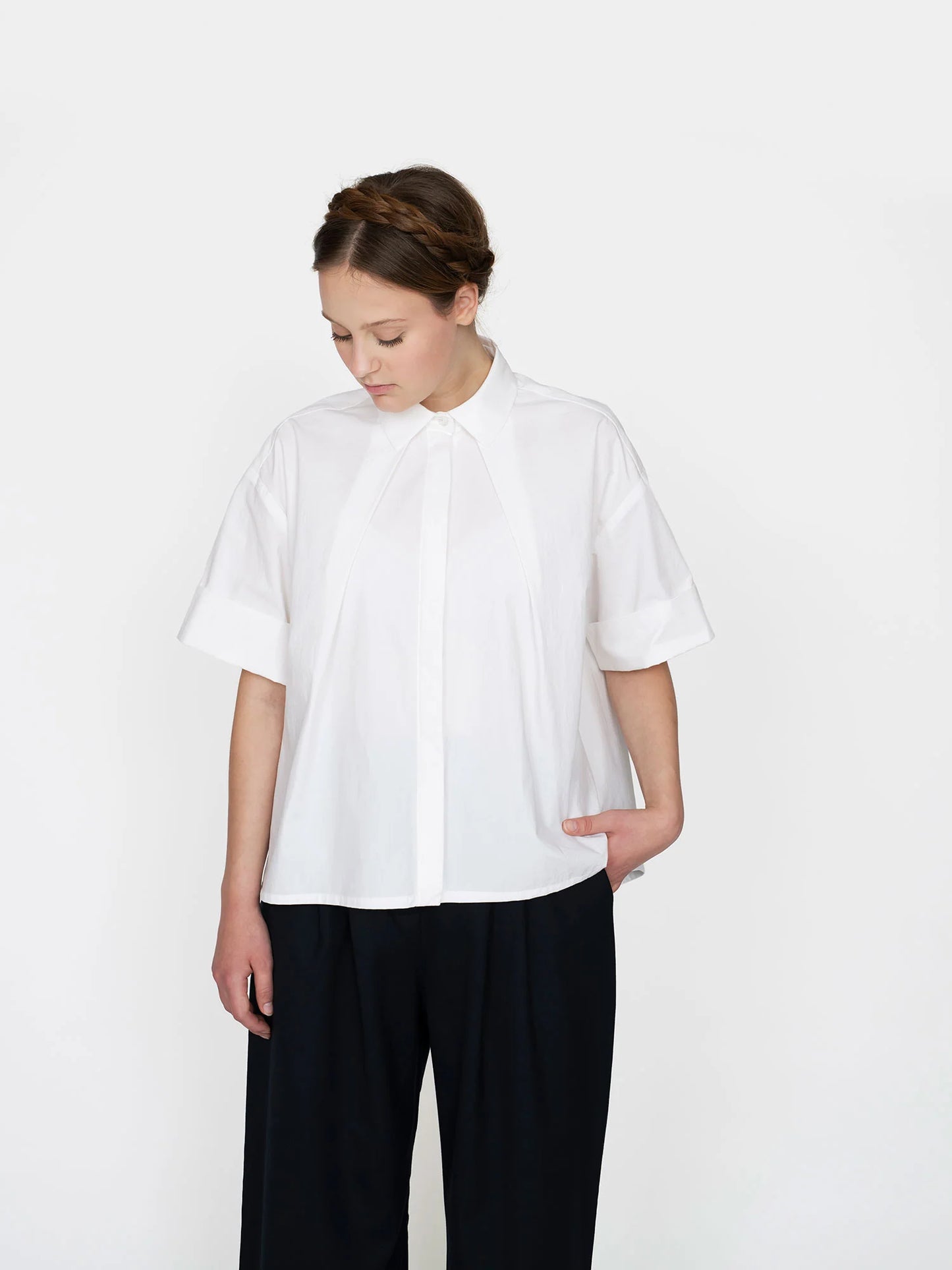 Front Pleat Shirt sewing pattern by The Assembly Line