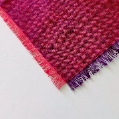 pink and purple shot cotton quilting fabric by the yard