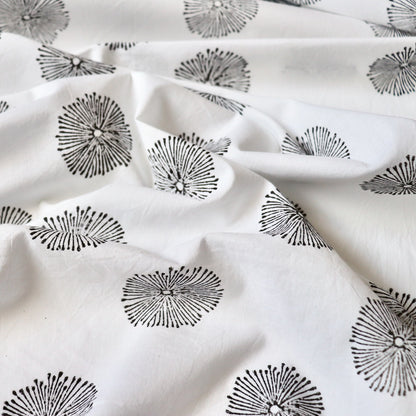 Dandelion Block Print Cotton