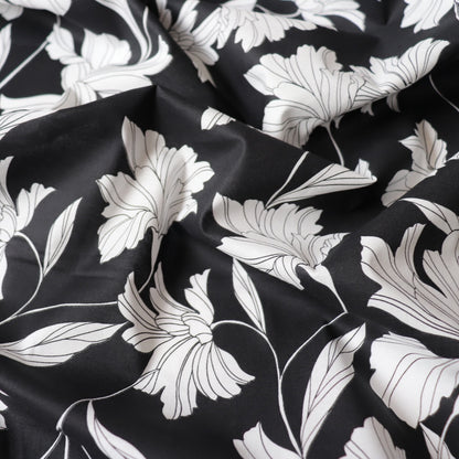 Windblown Cotton Lawn — Black