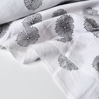 Dandelion Block Print Cotton