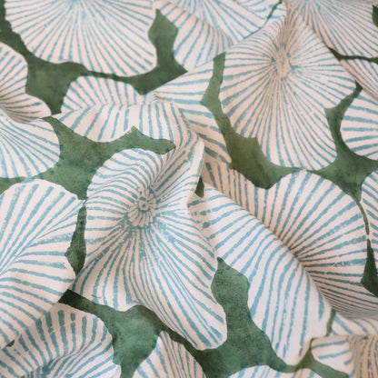 Meconopsis Block Print Cotton