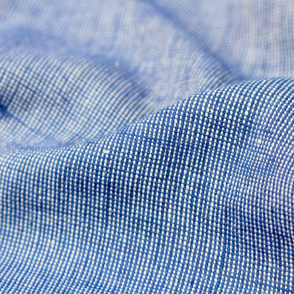 Tiniest Basketweave Handloom Cotton — 0.6 Yard Remnant