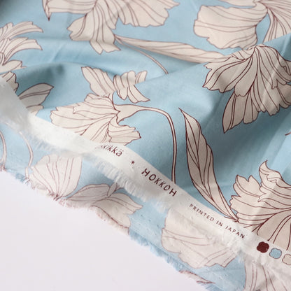 Windblown Cotton Lawn — Clear Blue