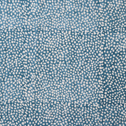 Brahma Karma Block Print — Blue Texture