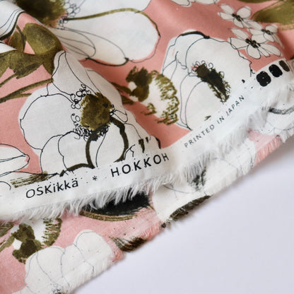 Lilies Cotton Lawn — Blush
