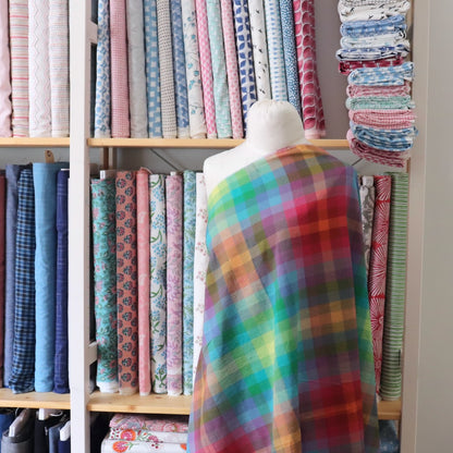 Prismatic Check Handloom Cotton