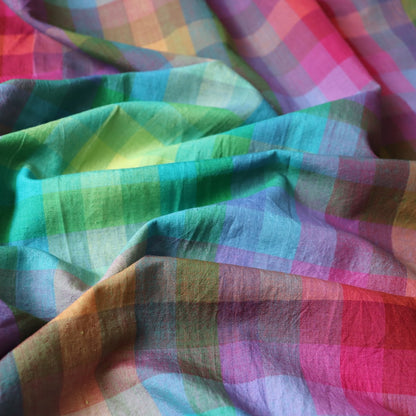 Prismatic Check Handloom Cotton