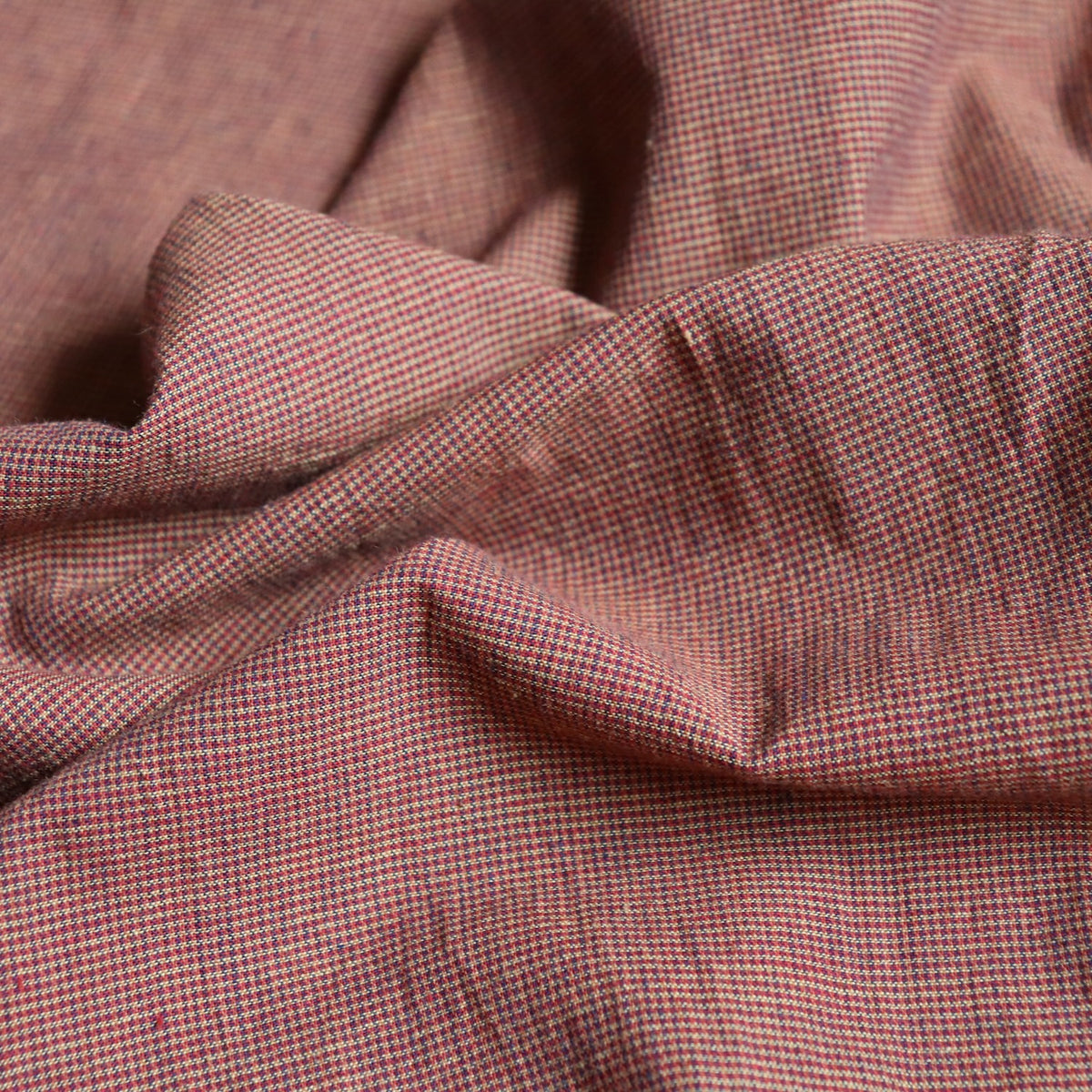 Swatch — Clove Tweed Handloom Cotton